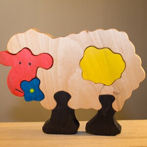 Houten De katten van de raadsel Educatief speelgoed Het | Etsy Konijn Puzzel Houten Speelgoed voor Kids Boys en Meisjes