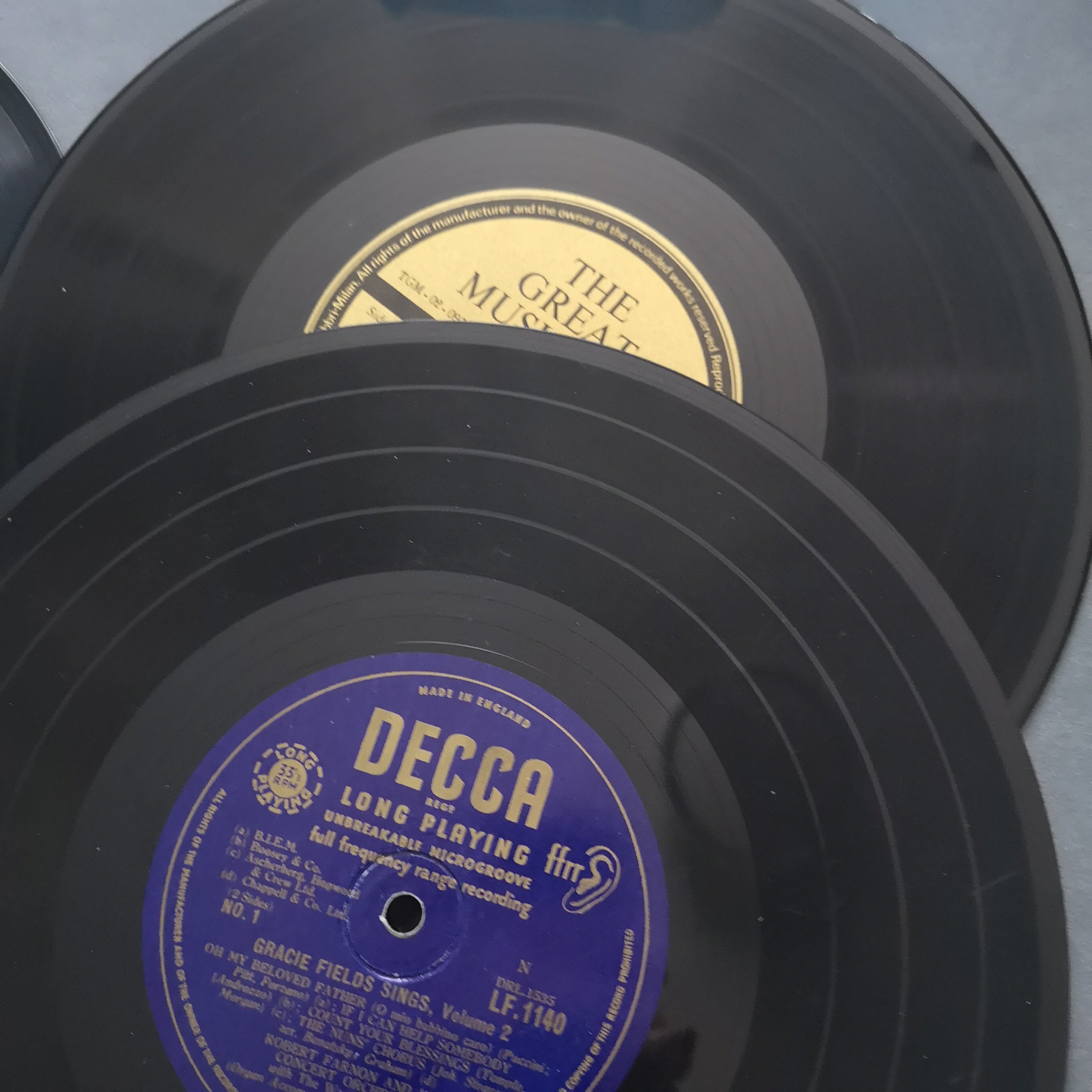 Vintage 10 Vinyl Records for Crafting Crafting Random Etsy UK