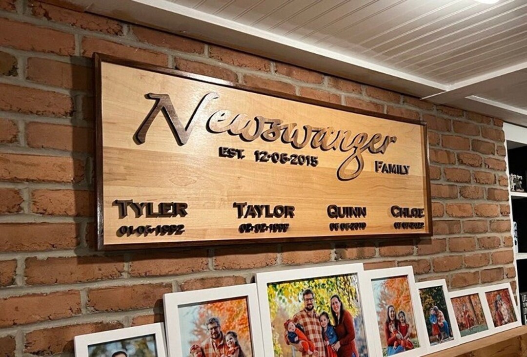 カスタム ツートン木製看板 (最大 48 インチ x 24 インチ) - Etsy 日本