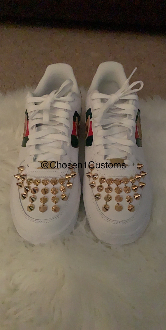 gucci air force ones custom