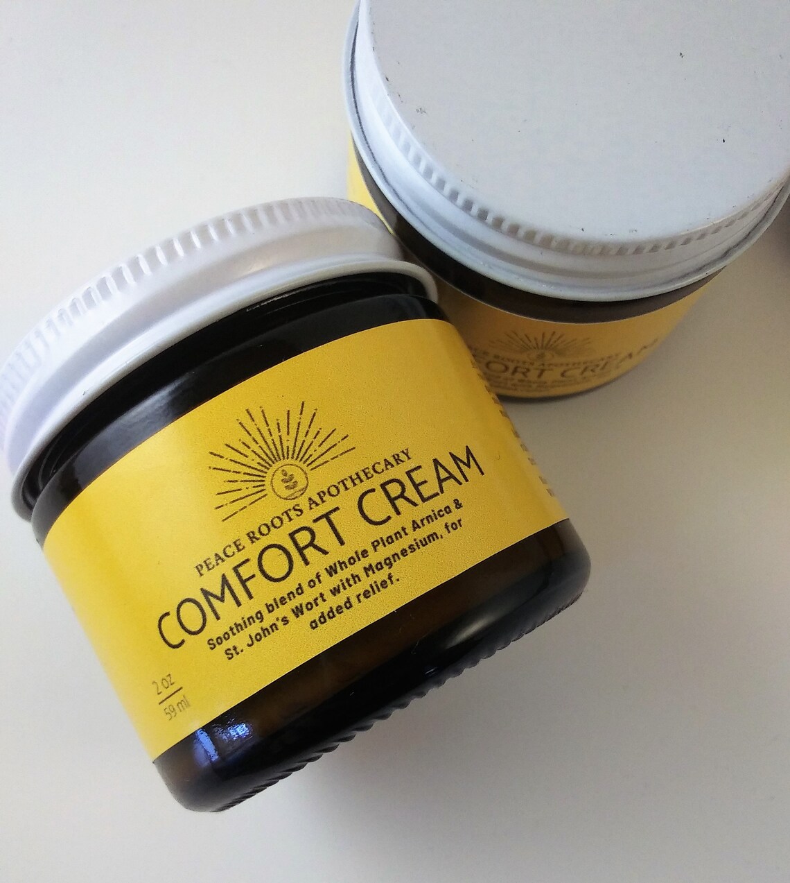 Magnesium COMFORT CREAM Herbal ARNICA and St. John's Etsy