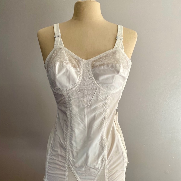 Vintage 1950s Women's Full Shaper Girdle Sears and Roebuck