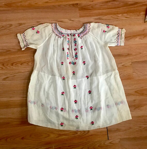 1930's Children's Hungarian Dress/Top