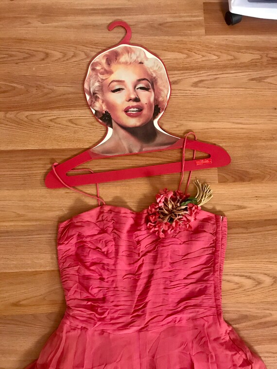 1940's/1950's Hot Pink Prom Dress