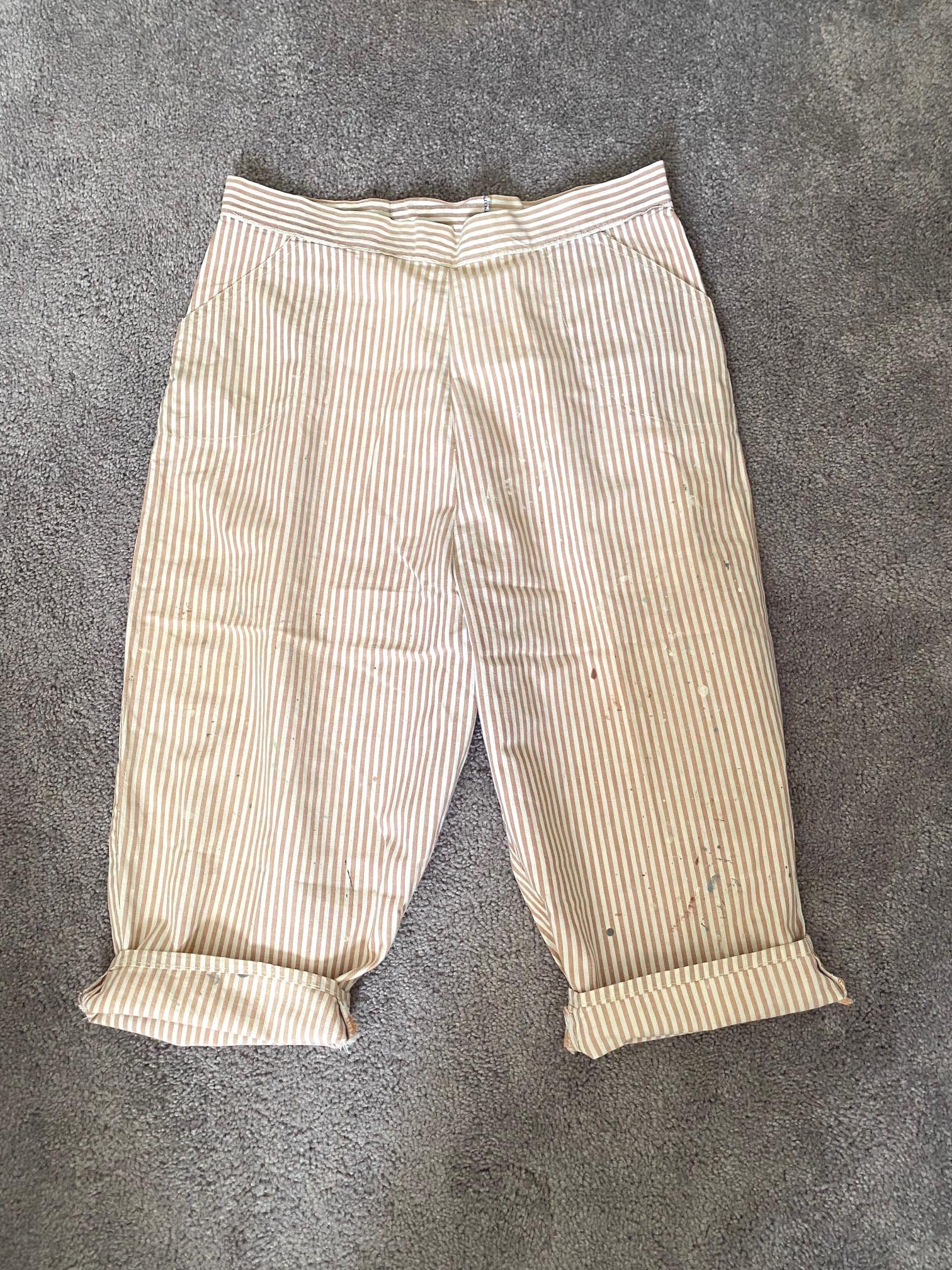 1950s Striped Pants - Etsy