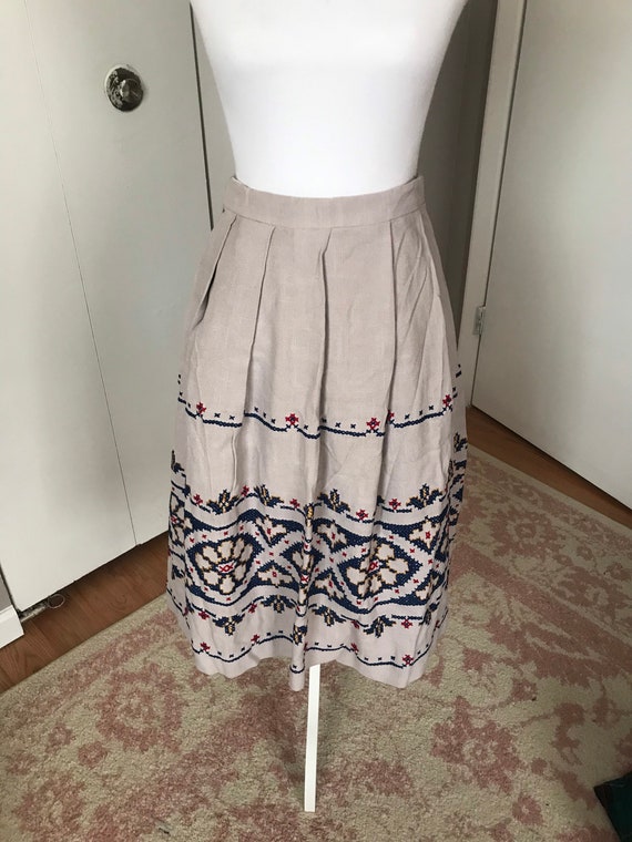 1950's/1960's Novelty Skirt