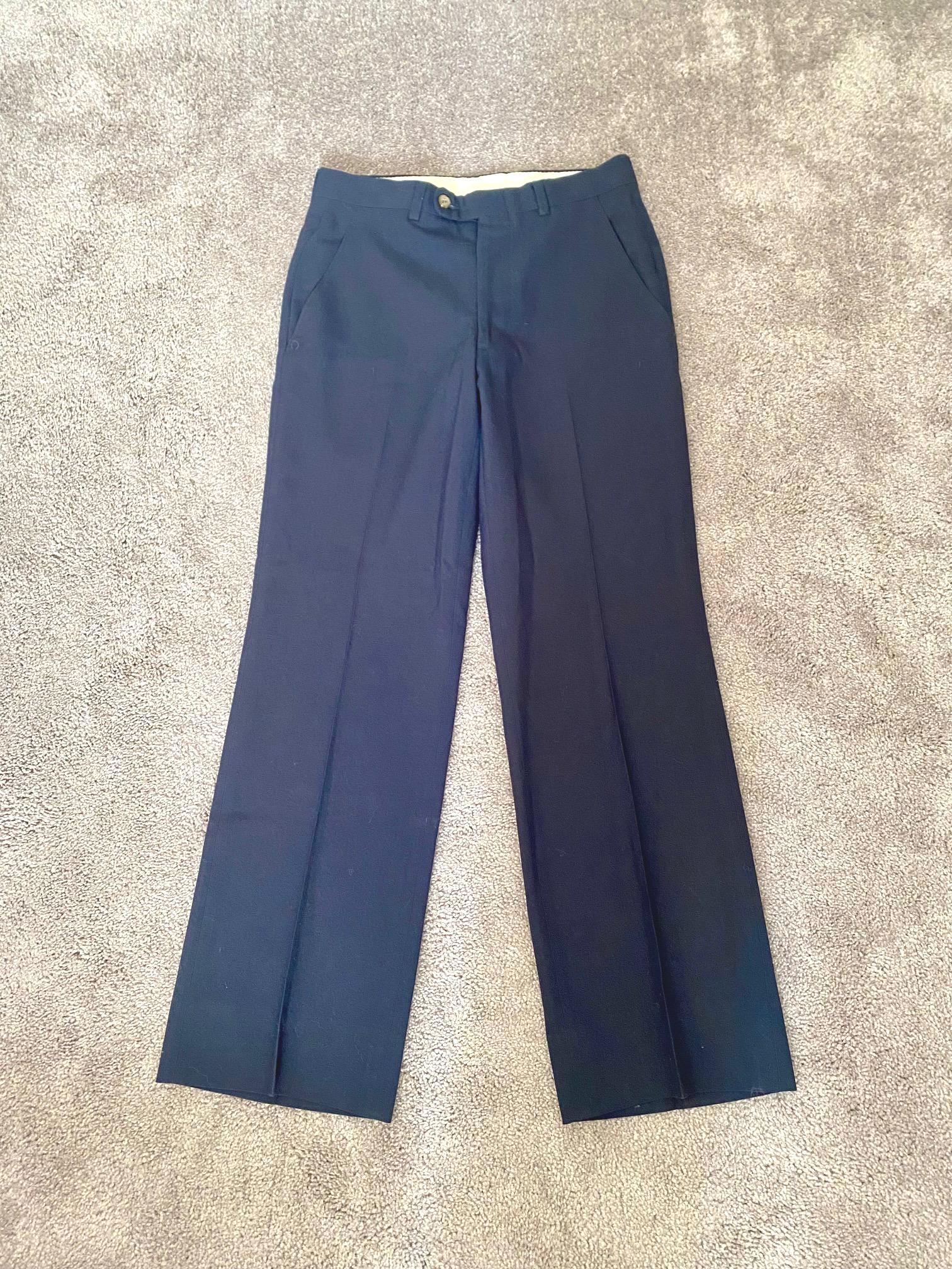 Mens 60s Navy Pants - Etsy