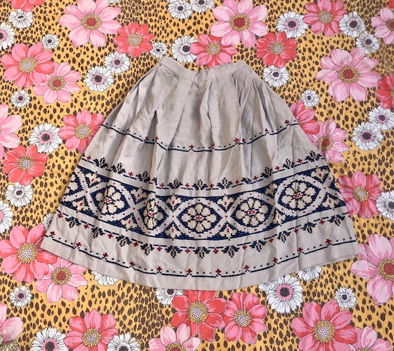 1950's/1960's Novelty Skirt