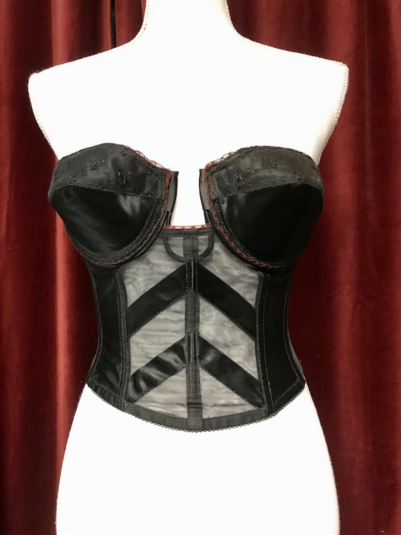 Rare Vintage 1950s Bustier Lady Marlene Pin Up