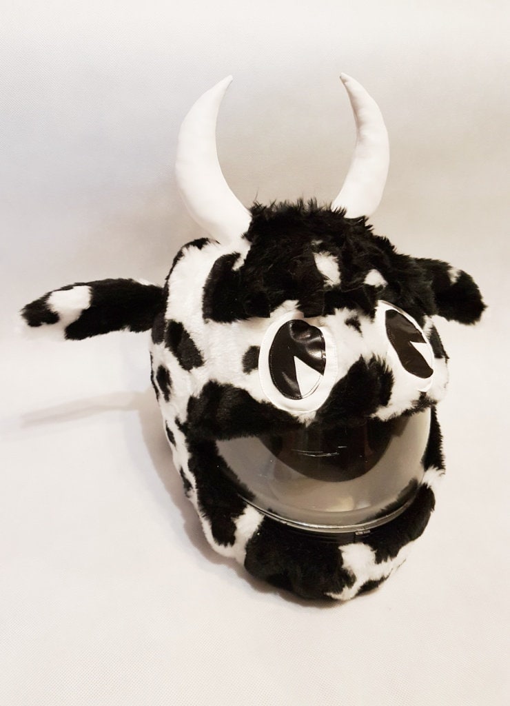 Helmet Cover Plush, Motorcycle Helmet Cover, Motorbke Funny Case