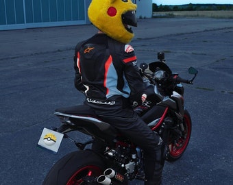 Motorrad Helmbezug Lustiger Helmbezug Lustiges Heeds Crazy