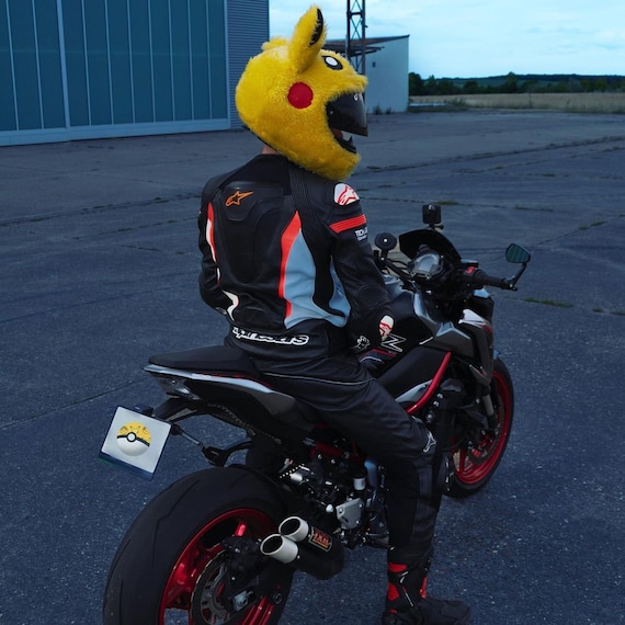 Housse de casque de moto Moto Funny Heeds Housse de casque Crazy