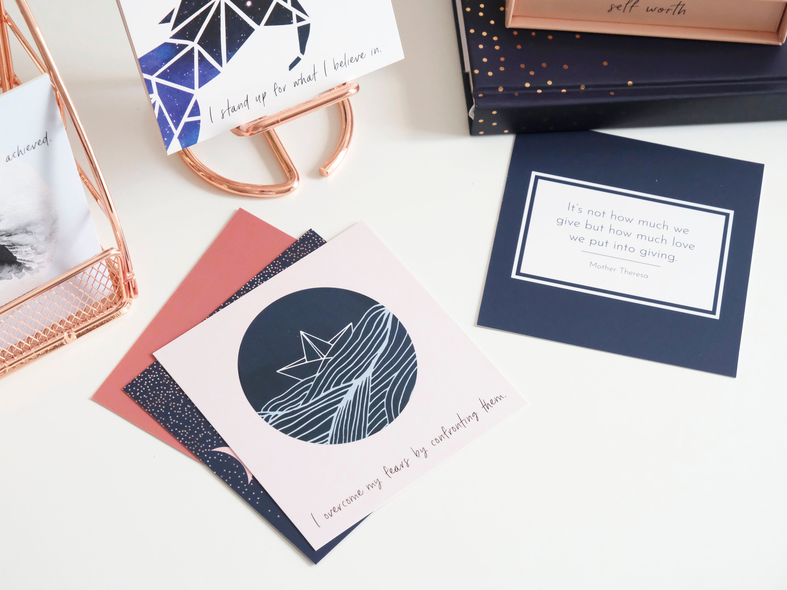 Affirmation Pour Femme, Cartes De Motivation Avec Questions