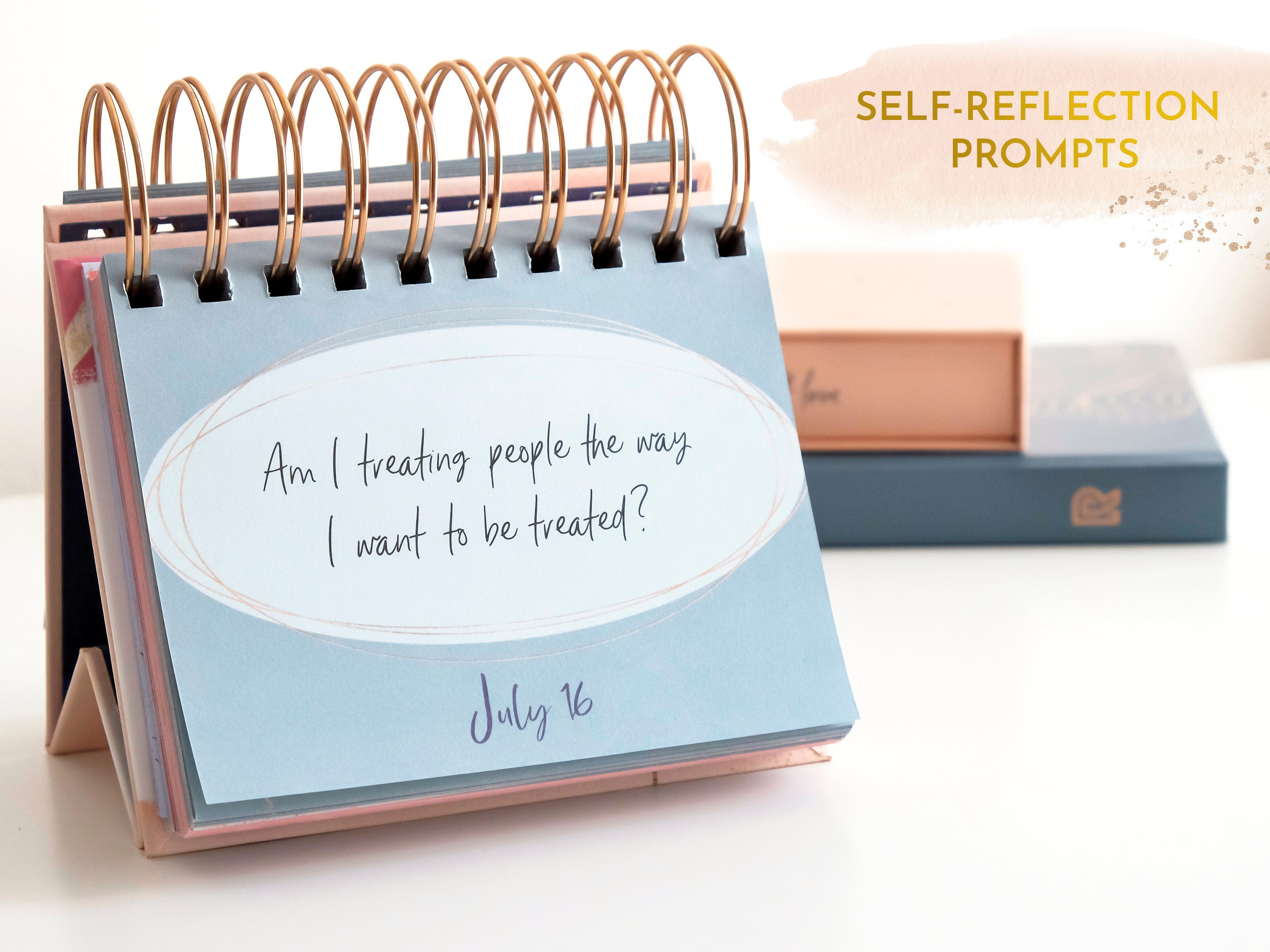 Inspirational Desk Calendar Daily Motivational Flip Calendar - Etsy