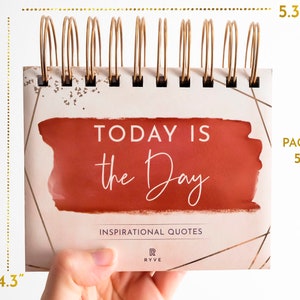 Motivational Calendar - Daily Inspirational Desk Calendar With ...