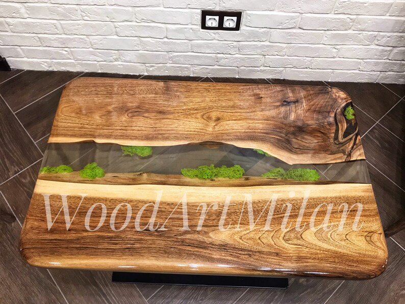 Couchtisch Epoxidharz Tisch Epoxy Couchtisch Platte Etsy