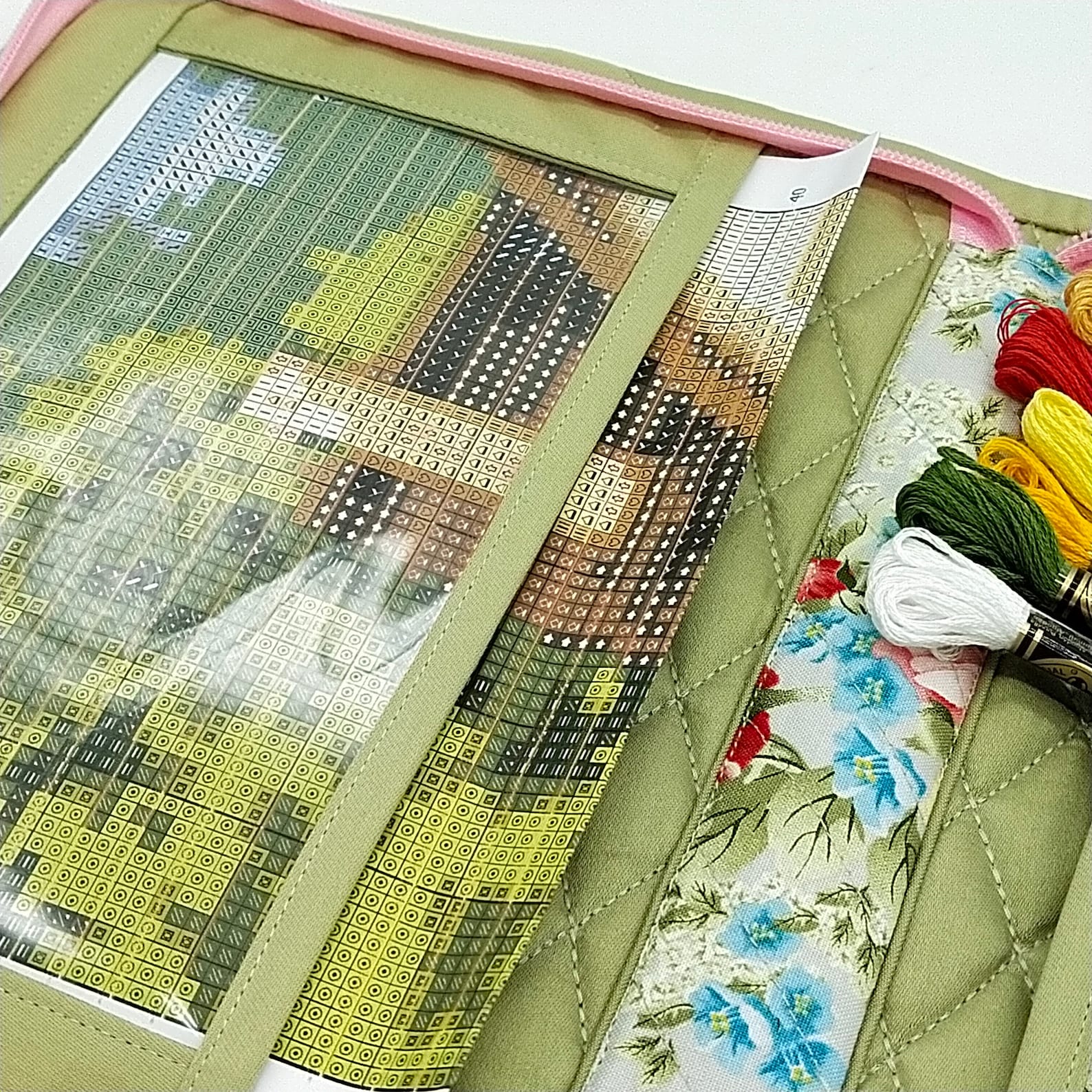 Bag Organizer Cross Stitch Project Bag Needlepoint Storage Etsy