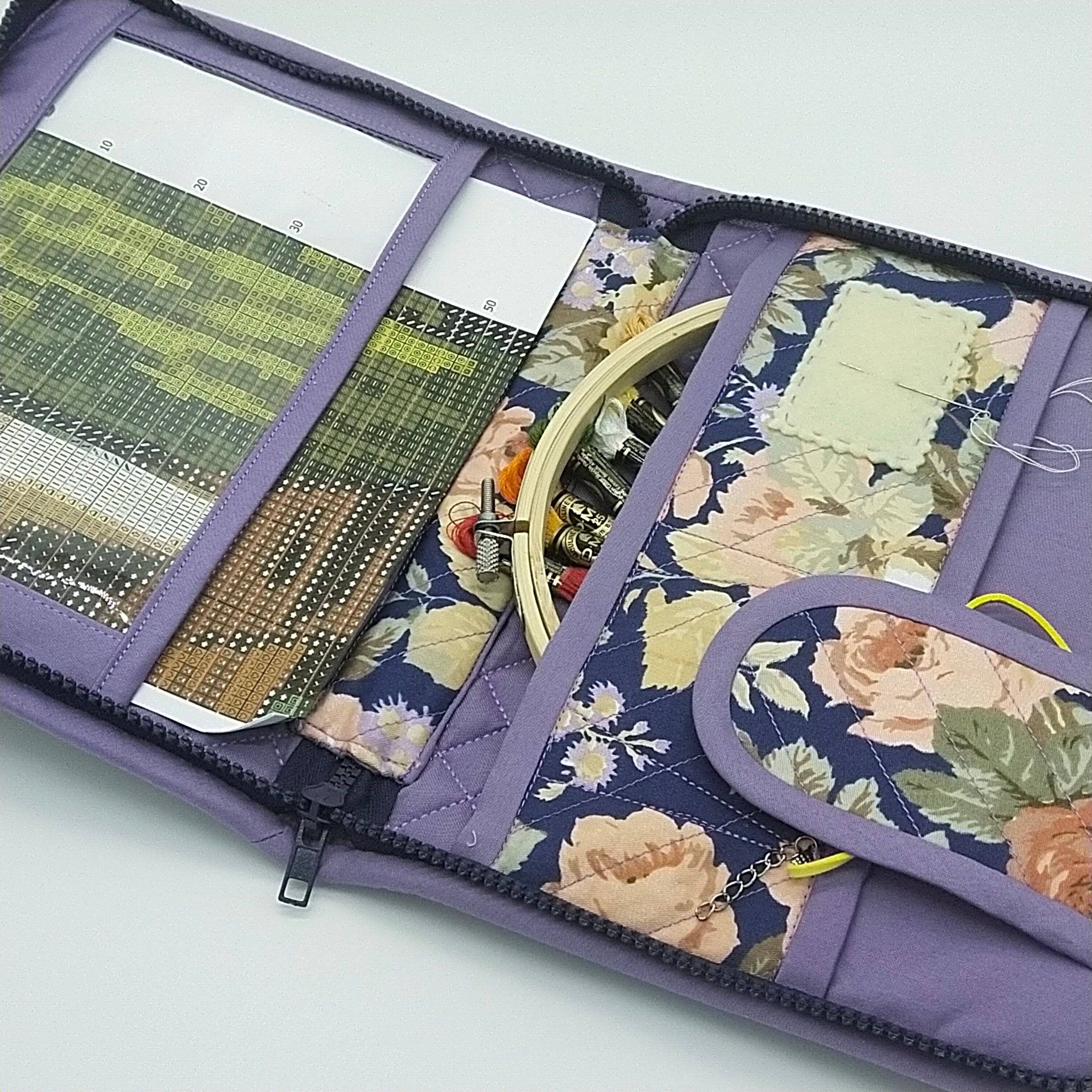 Bag Organizer Cross Stitch Project Bag Needlepoint Storage | Etsy