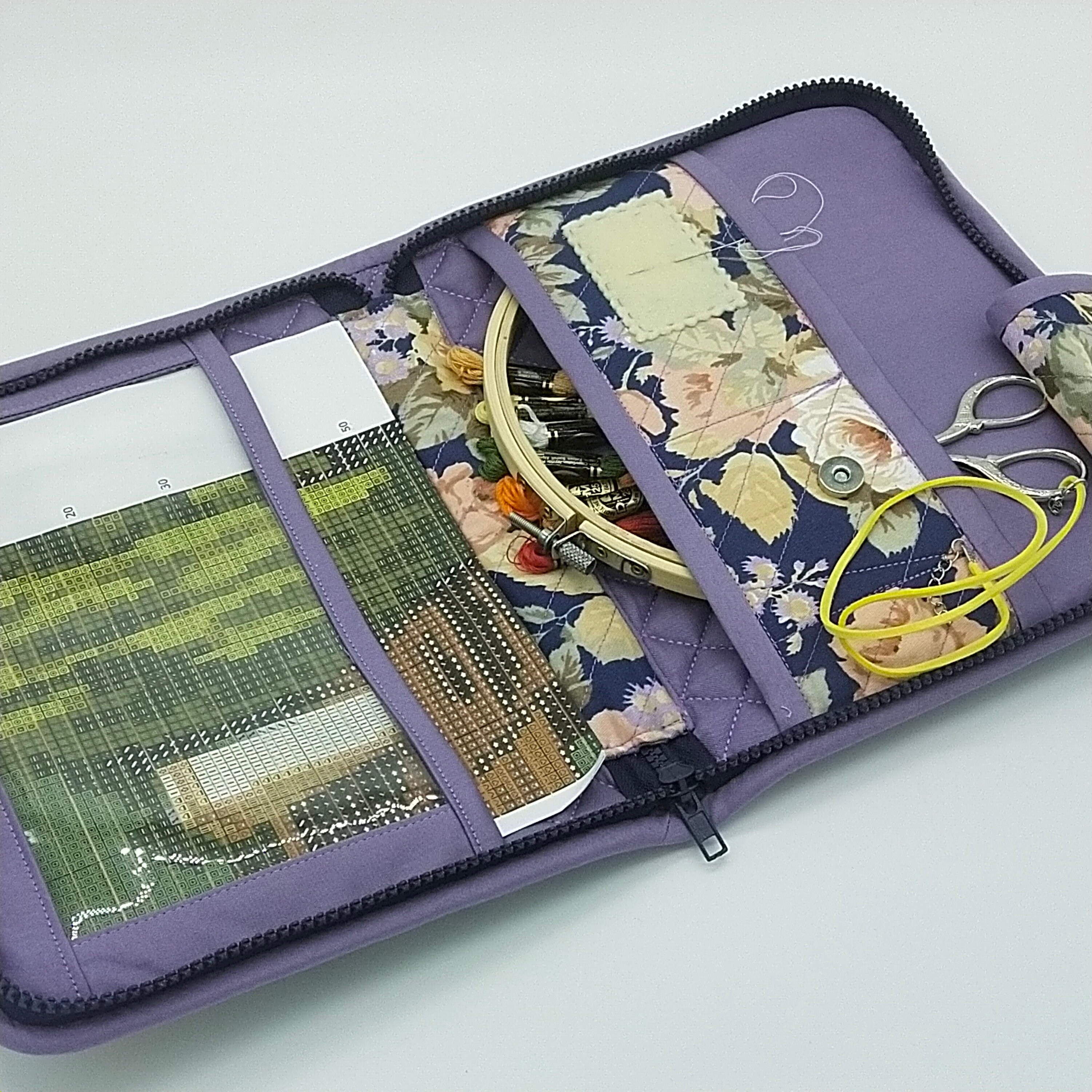 Bag Organizer Cross Stitch Project Bag Needlepoint Storage Etsy