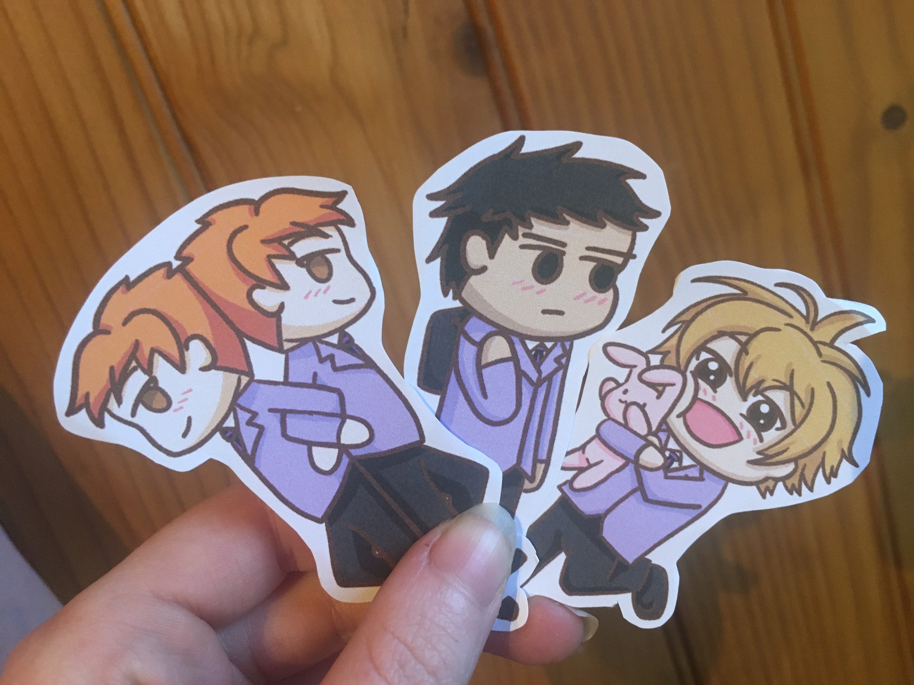 Ouran Highschool Host Club Stickers Etsy