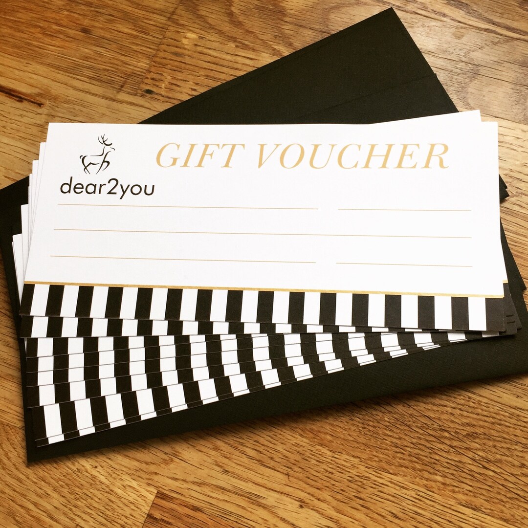 Gift Voucher Gift Ideas Gift for Her Gift for Mum Gift for Etsy