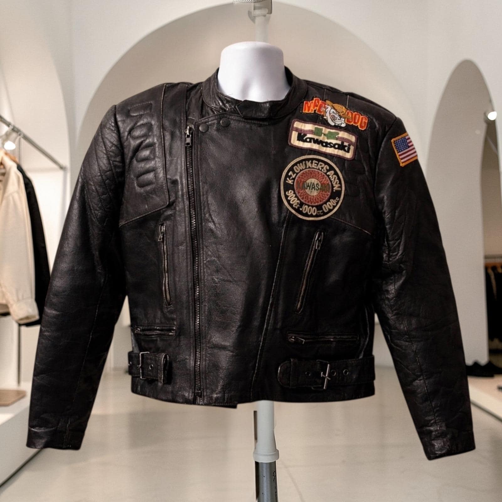 Protech Leather Jacket - Etsy