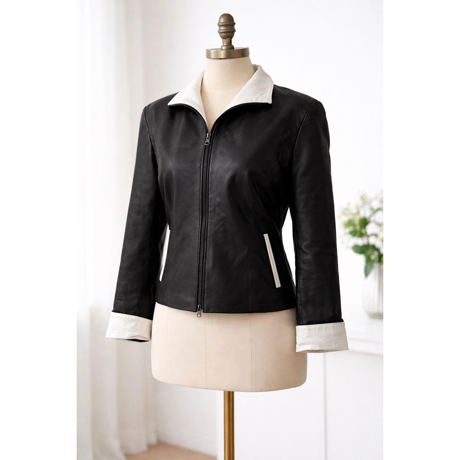 Euro Leather Jacket - Etsy