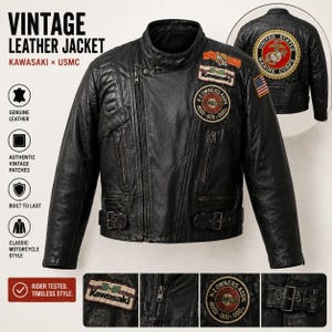 Protech Leather Jacket - Etsy
