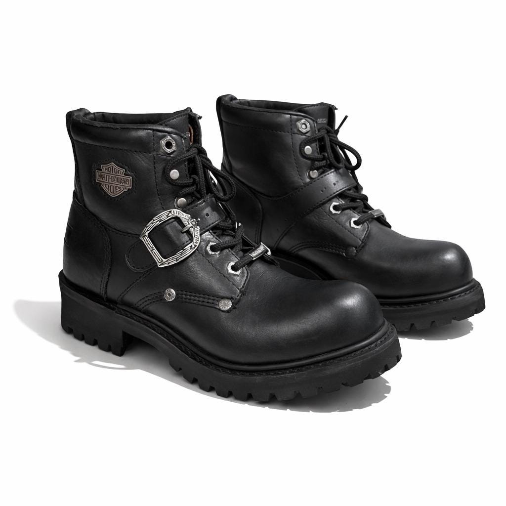 Vintage Harley Boots - Etsy display picture 2