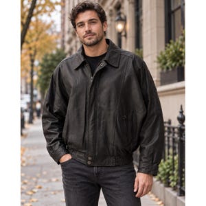 Vintage 90s Wilson Leather Jacket - Etsy - Page 5