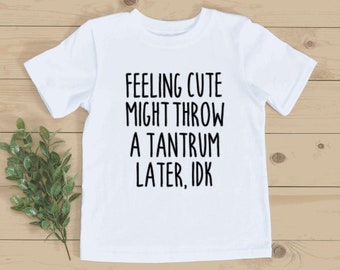 Custom Toddler T-Shirt Too Legit to Quit Funny Humor Cotton Boy /& Girl Clothes