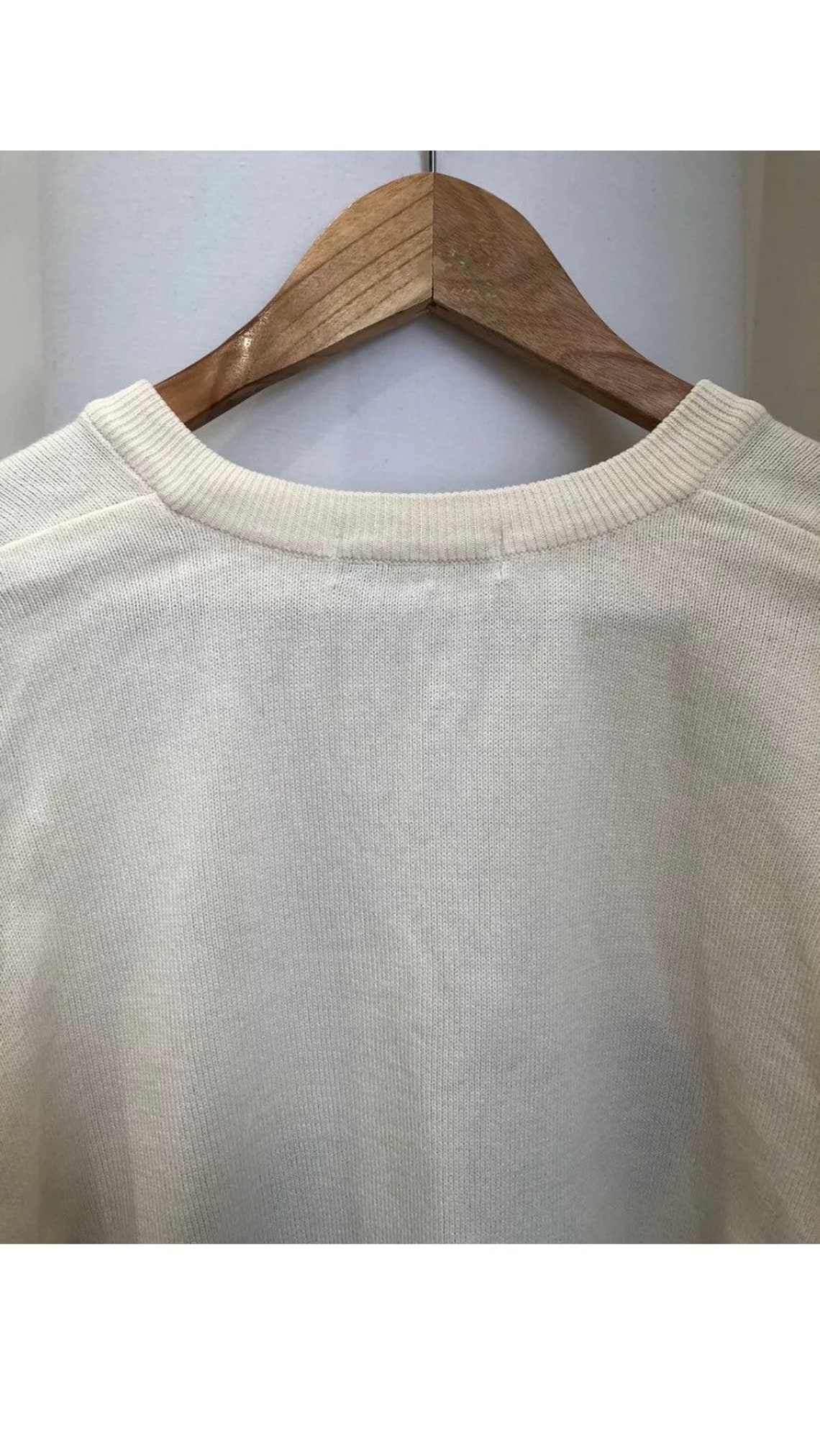 mens white dior jumper