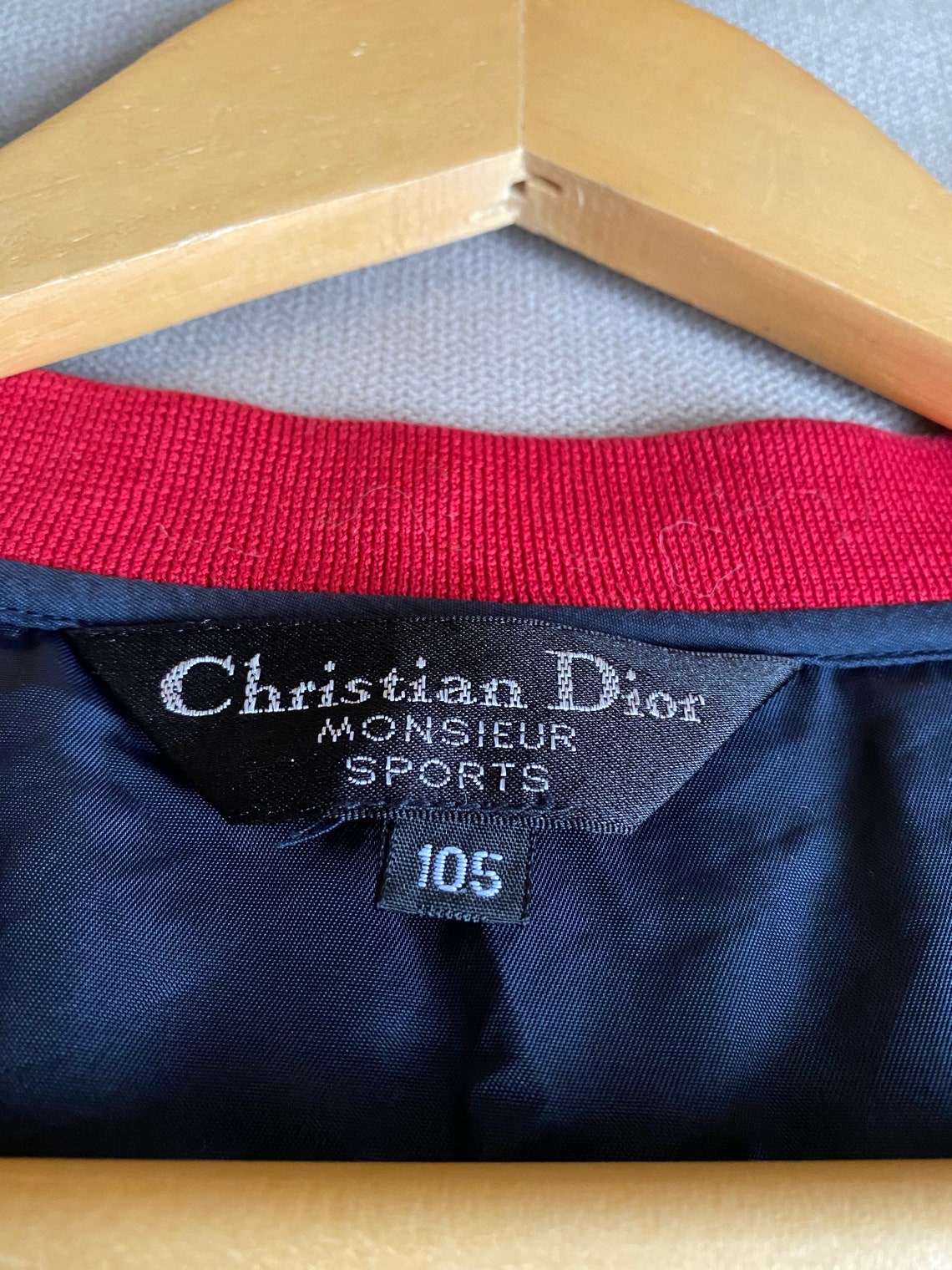 Christian Dior Mens Jumper Navy Embroidered Lightweight Jacket Etsy