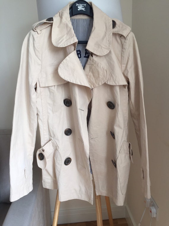 Vintage Womens Burberry jacket trench coat IT 38 U