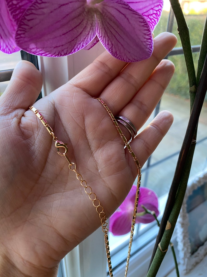 Golden Rose Pendant Necklace