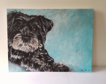 Pet Portrait on canvas