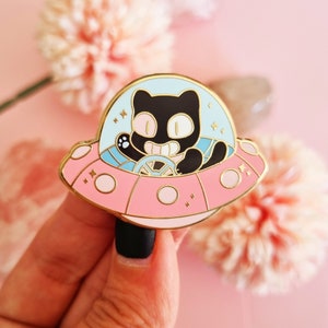 Cookiecat Ufo Steven Universe Gold Hard Enamel Pin