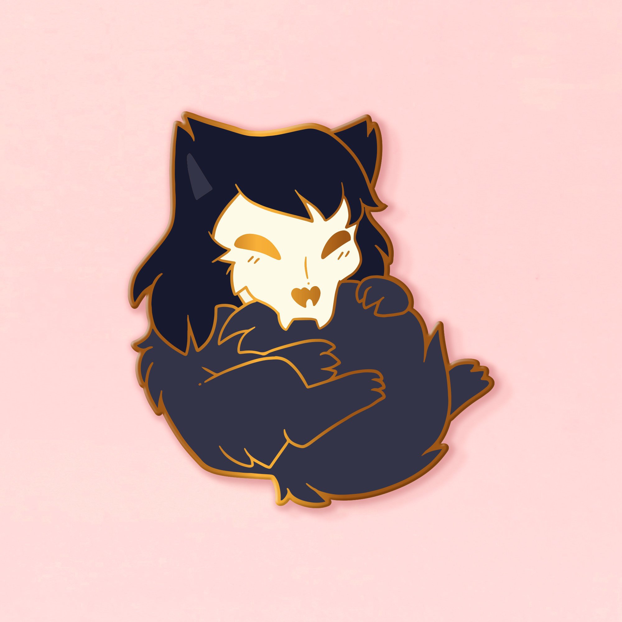 Mal0 SCP 1471 Hard Enamel Gold Pin 