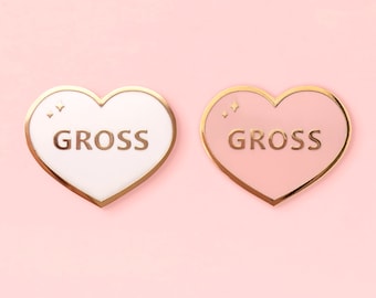 Gross Rude Mini Pin - Hard Enamel