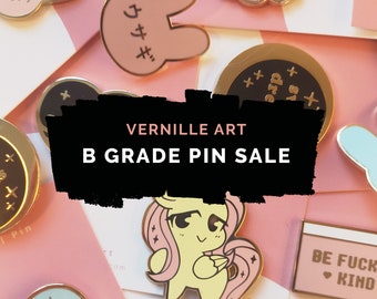 Seconds | B-Grade Pins Sale