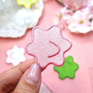 Sugar Stars Konpeito Susuwatari Ghibli Patch - Iron-on Embroidered Patch