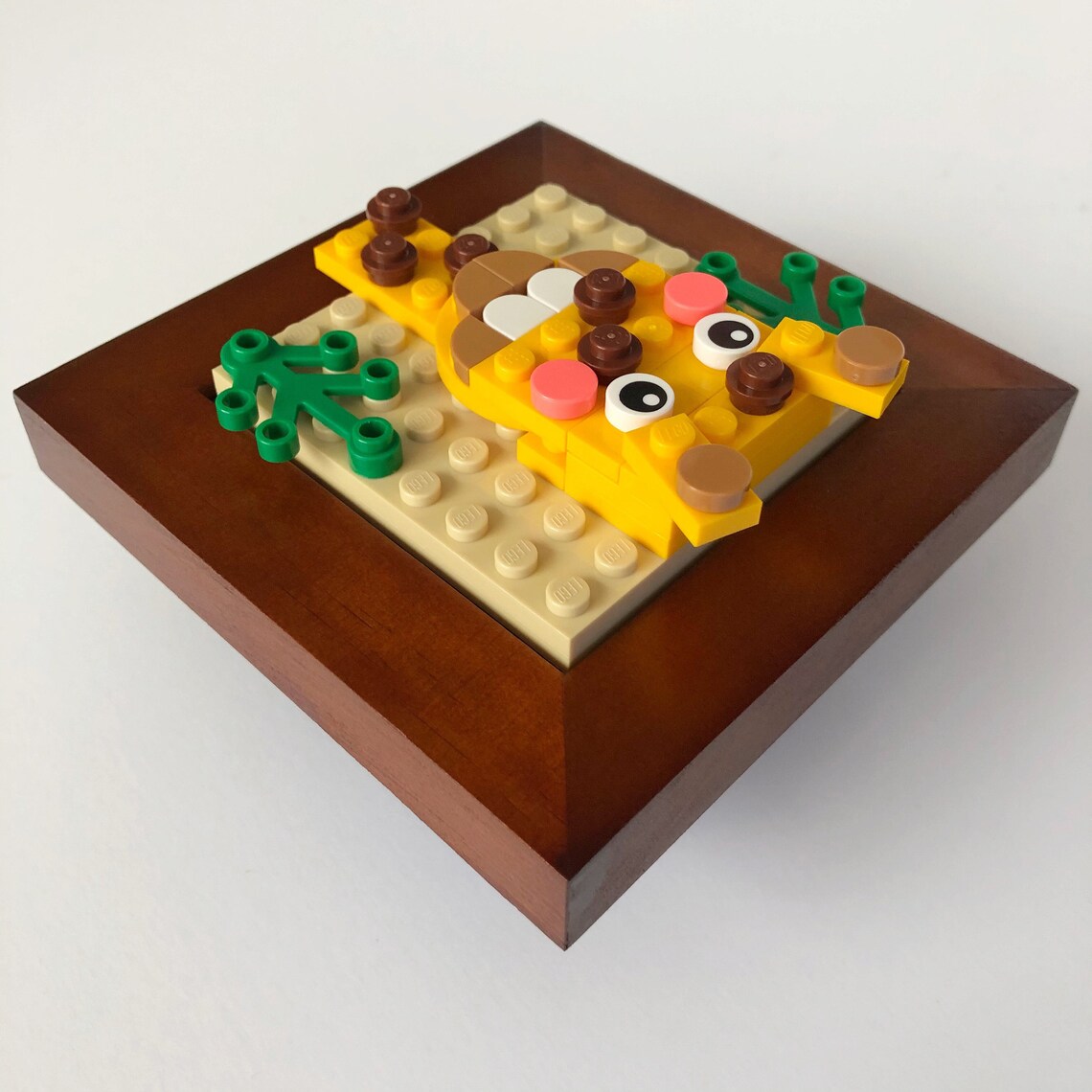 Framed Tabletop Art Made Of LEGO® Bricks Abstract Art Etsy