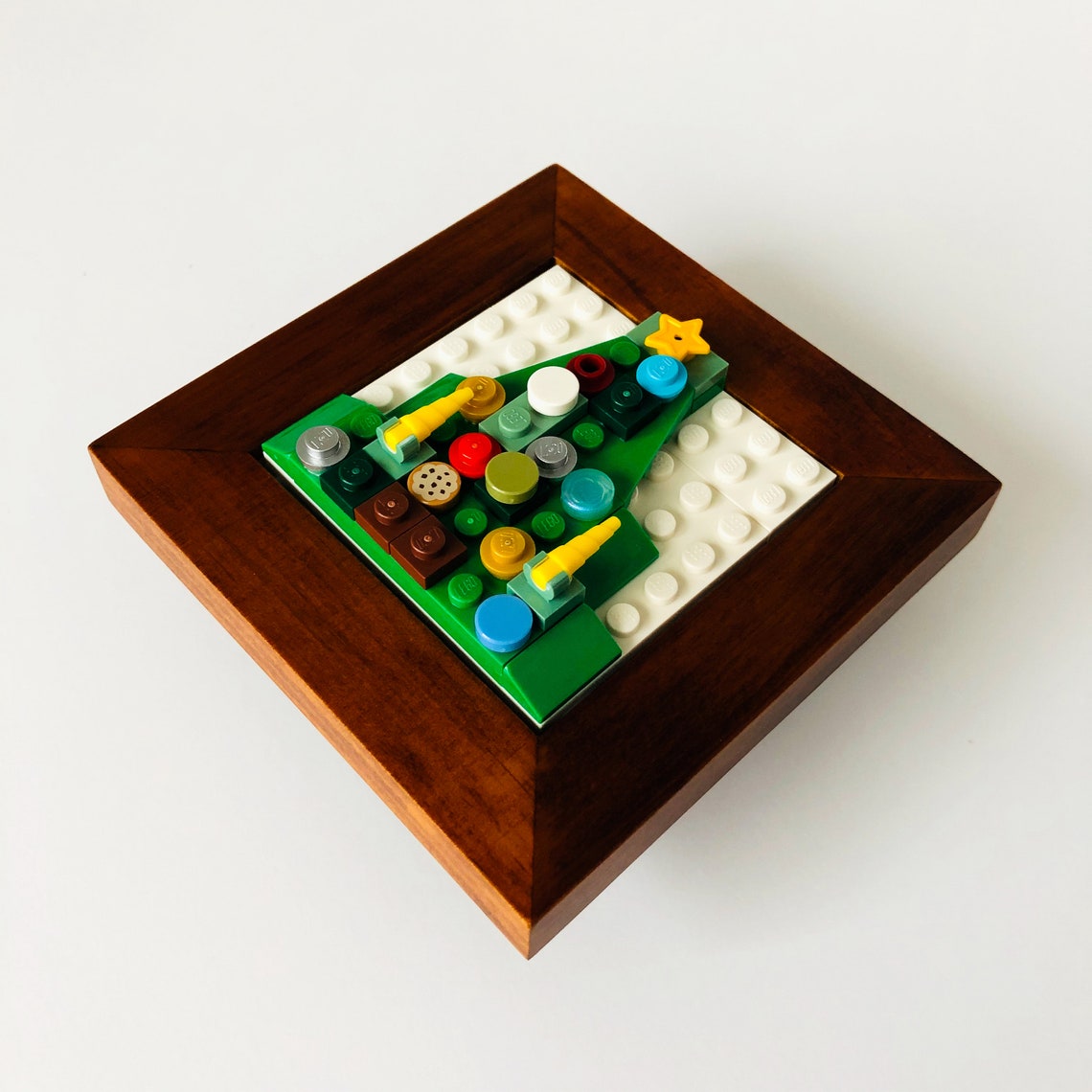 Framed Art Made Of LEGO® Bricks Abstract Art Gradient Etsy