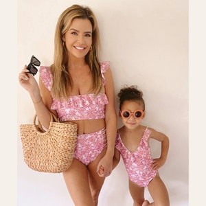 Mommy and Me Bikini Matching Swimsuits, Me and Mini Me, Family Matching Bikini, Matching Swimsuit for Toddlers, Matching Swimsuit for Kids
