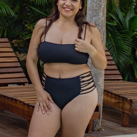  Women Plus Size Bikini Top Only Large Bust Swim Top