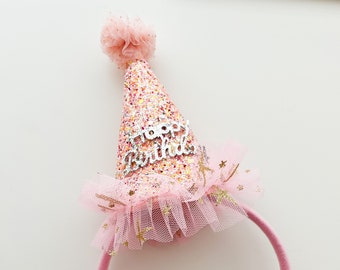 Birthday Girl Hat | Birthday Hat | Birthday Party Outfit | Birthday Headband