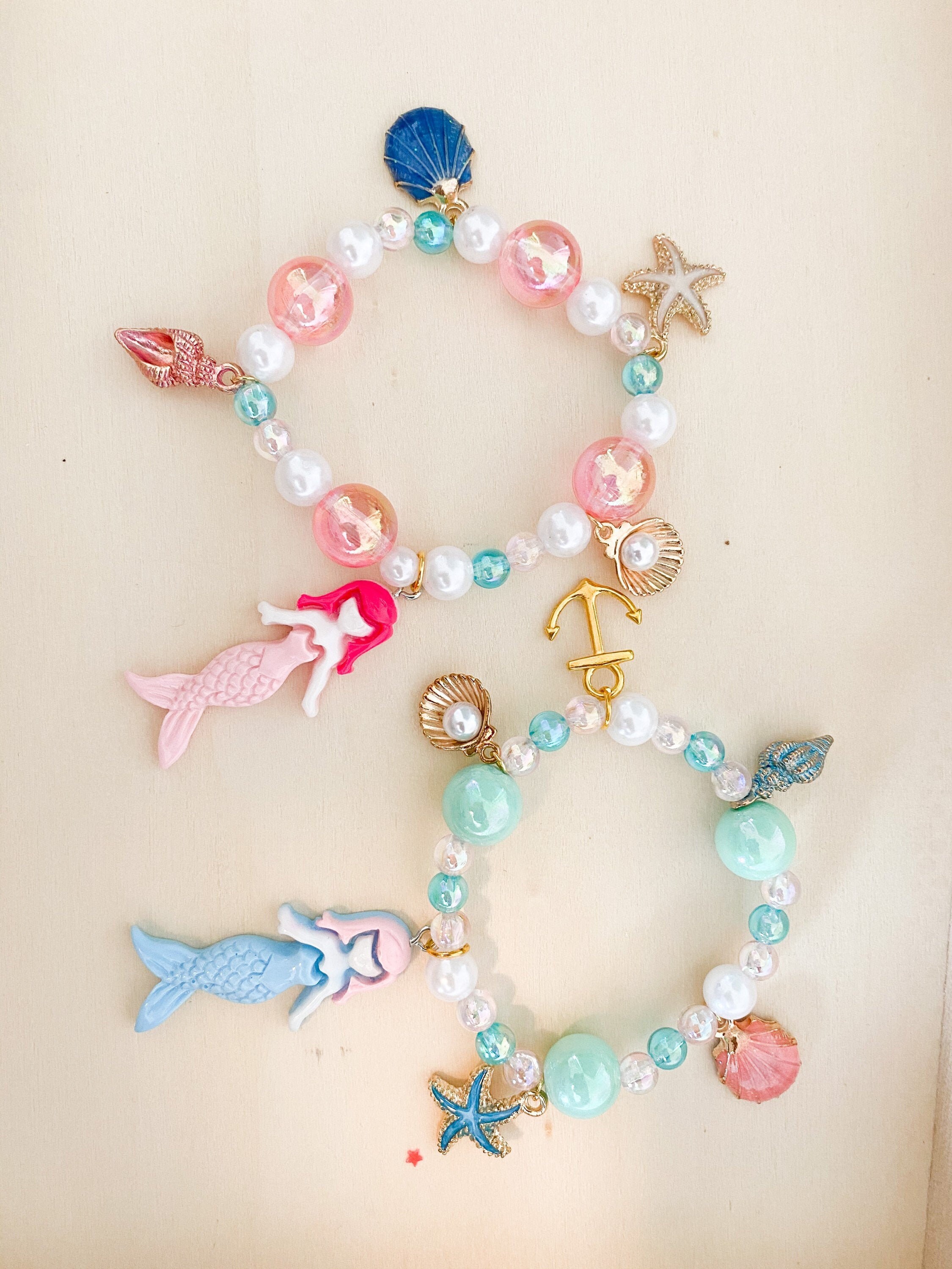 Ocean Mermaid Bracelet Little Mermaid Charm Bracelet party Etsy