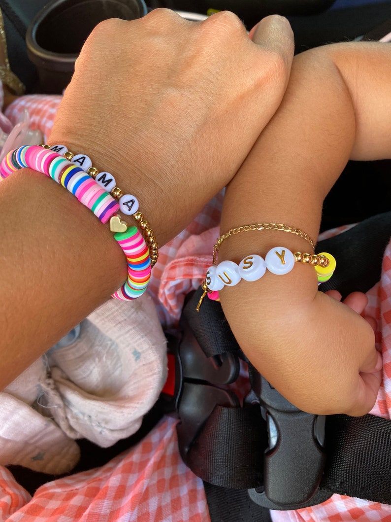 Matching Jewelry Matching Set Mom bracelet Bundle Set kid bracelet Matching Mother and Daughter HEISHI beads Bracelet *SET*