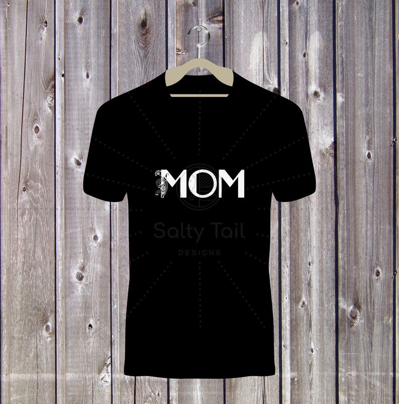 Download MOM Monogram Split SVG Cut File Digital Download Digital ...