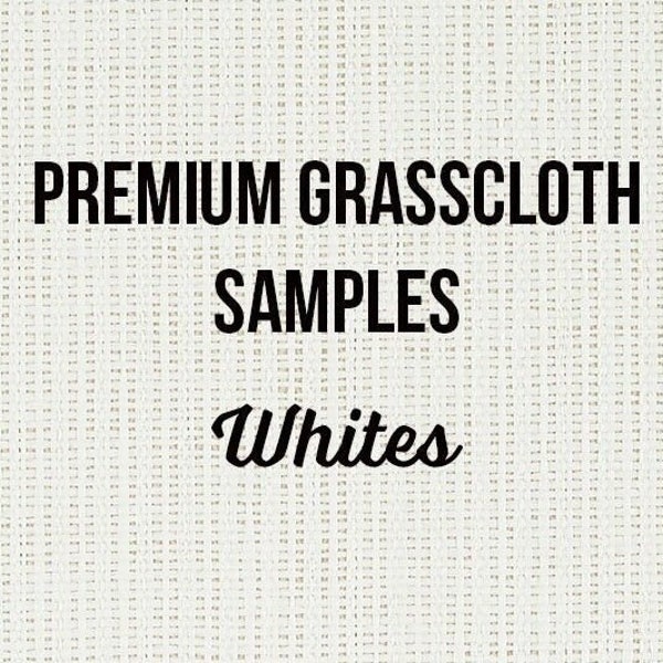 Premium Grasscloth Samples for Grasscloth Furniture